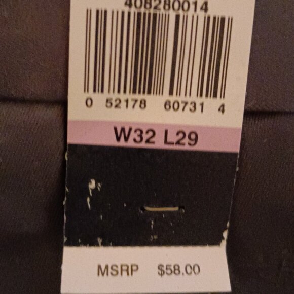 Men's Signature Khaki Dockers Straight Fit.. W 32 L 29 , NWT - Picture 9 of 10